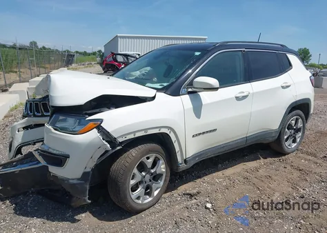 2019 Jeep Compass Limited from USA, damaged, VIN 3C4NJDCB0KT641808